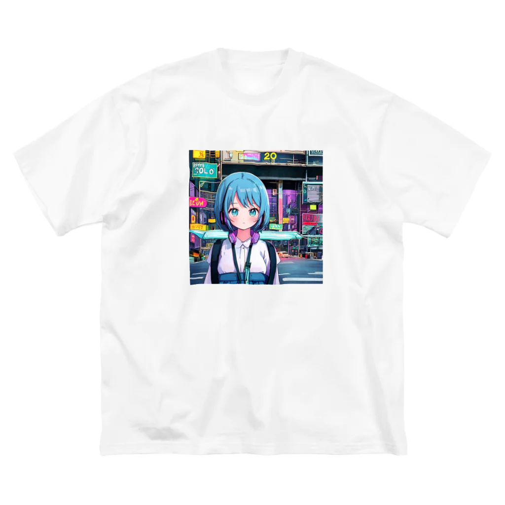 kotoha416 Music OFFICIAL GOODSのAozuki│アオヅキ ビッグシルエットTシャツ