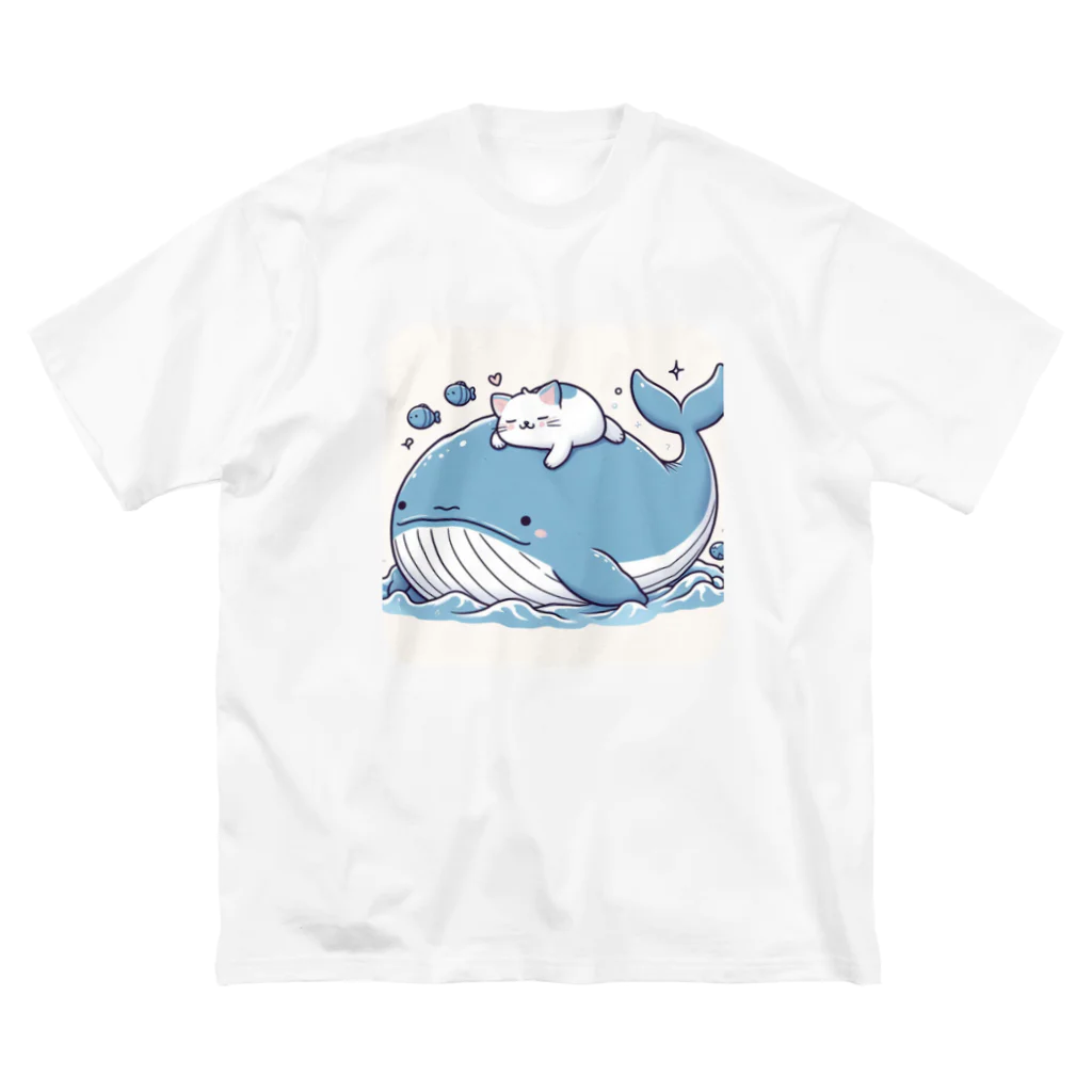 ニャーちゃんショップの眠りネコ Big T-Shirt