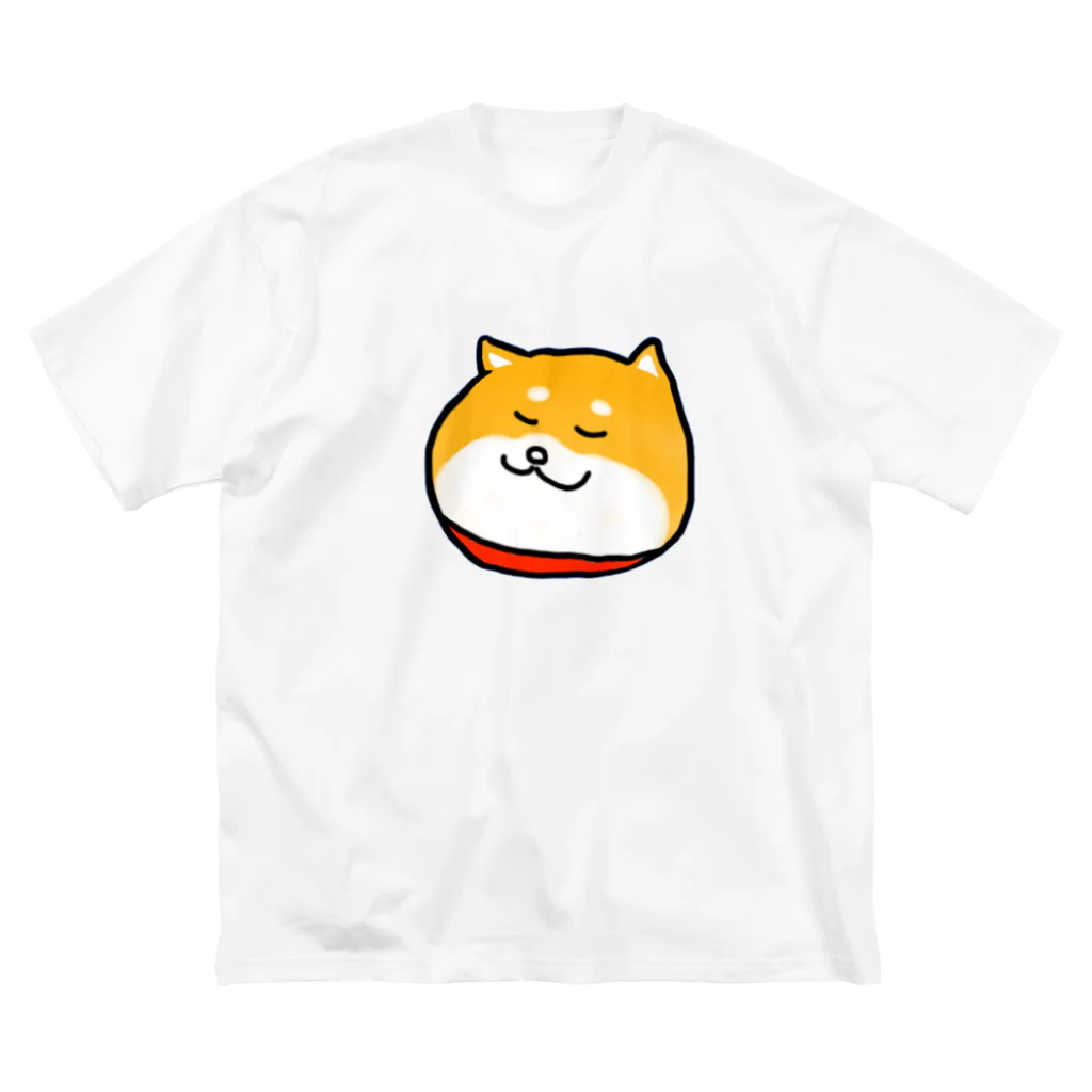 みーのまんぞく犬 ビッグシルエットTシャツ