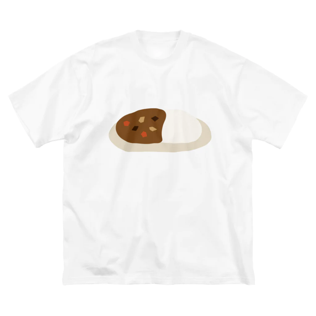 semioticaの大好物カレー ビッグシルエットTシャツ