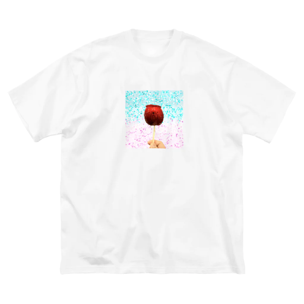 DABUROU.2-17-9のりんご飴☆フレブル ビッグシルエットTシャツ