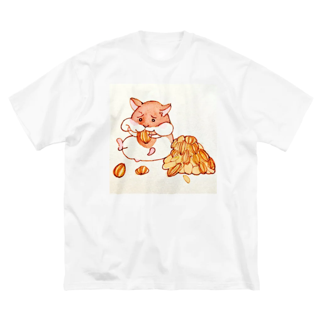 虚無ハムの虚無ハムちゃん ビッグシルエットTシャツ