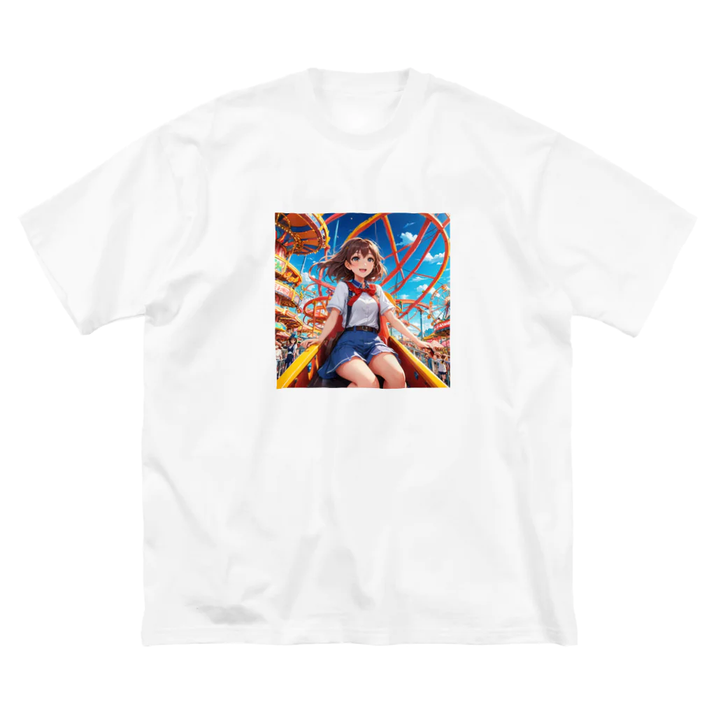 yuyuu_youtubeの美少女 ビッグシルエットTシャツ