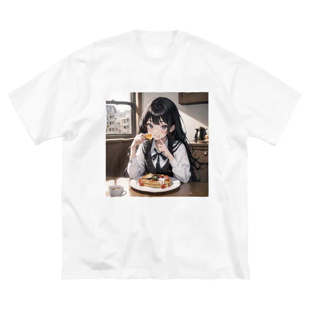 sgt-chikaraの朝食中の女子高生2 Big T-Shirt