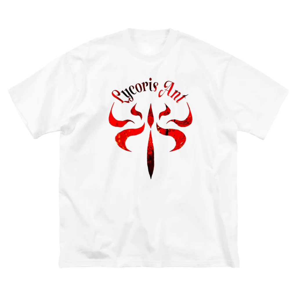 Lycoris Ant～リコリスアント～のLycorisAnt（リコリスアント）ロゴ ビッグシルエットTシャツ