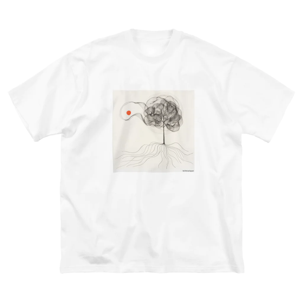 NT57(no title 57)の北風と太陽 Big T-Shirt