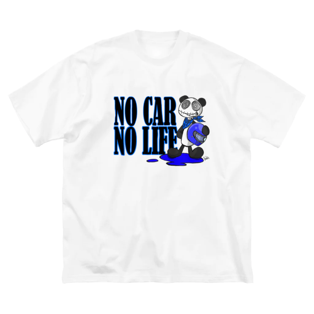 Selfish.One.Soul＝｛S.O.S｝のNO CAR　NO LIFE ビッグシルエットTシャツ