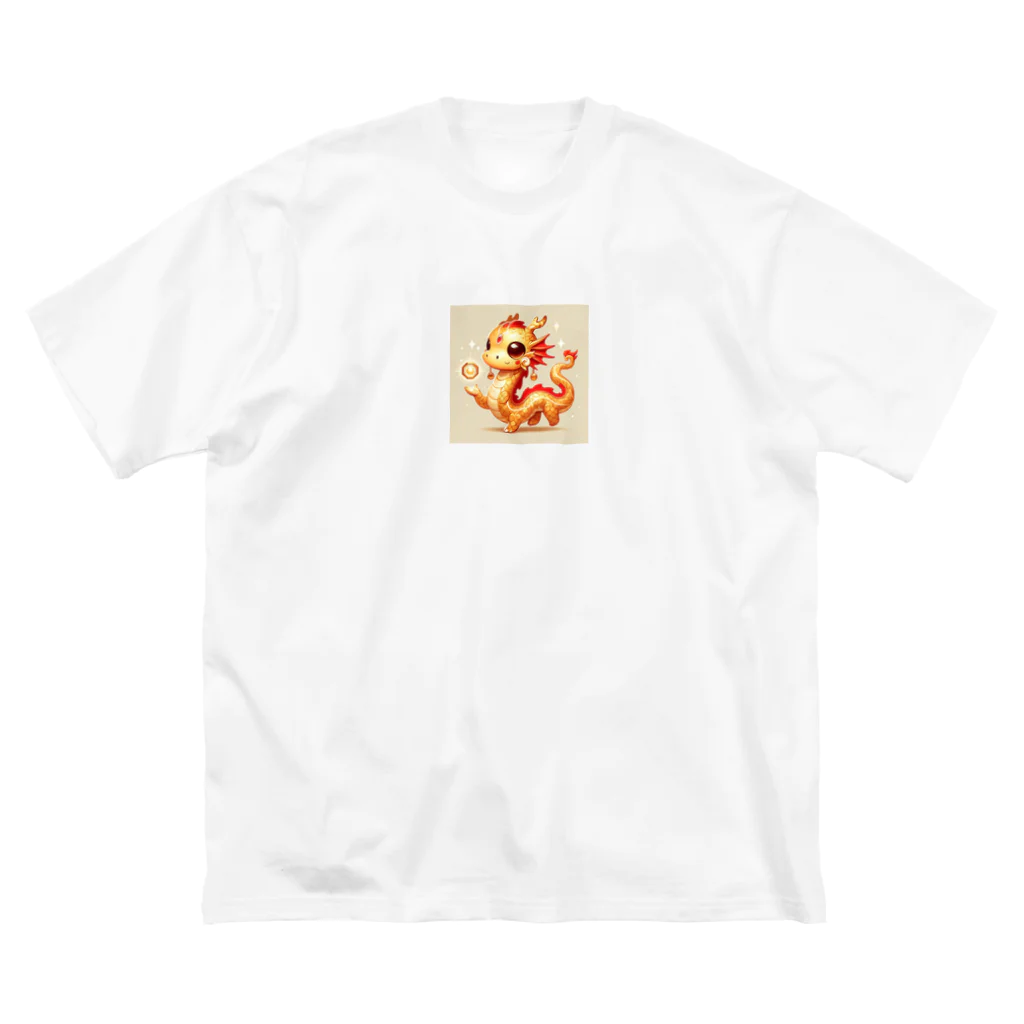 亀蘭・タマムシの金龍八角象徴 Big T-Shirt