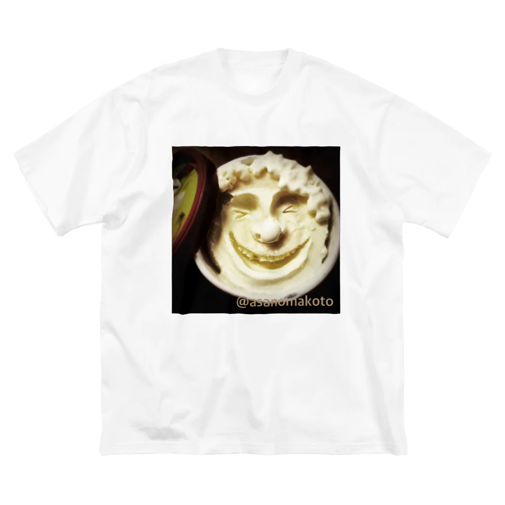 @ASANOMAKOTOのbanana & milk / Smile Big T-Shirt