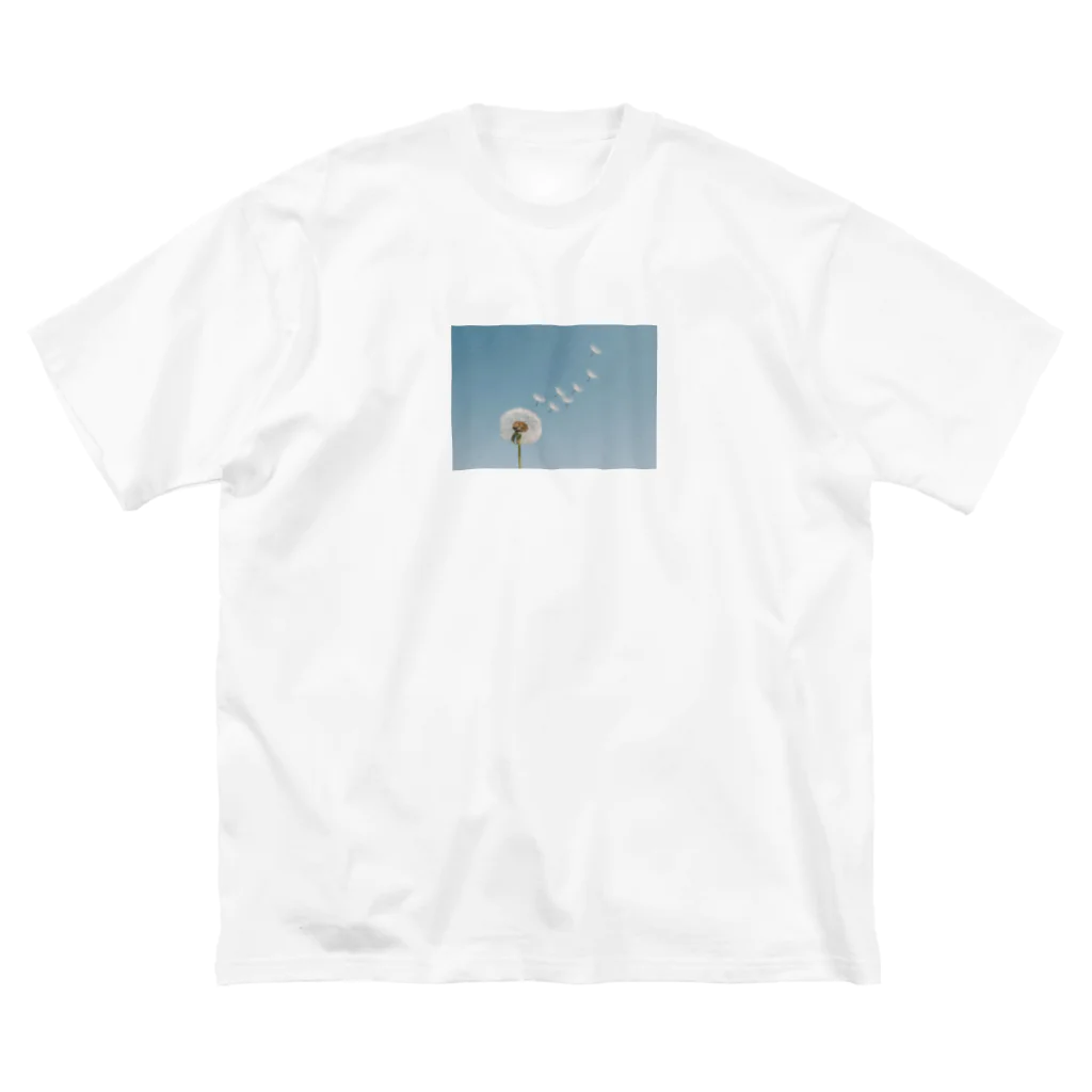 Leomatsuraのたんぽぽの綿毛 ビッグシルエットTシャツ