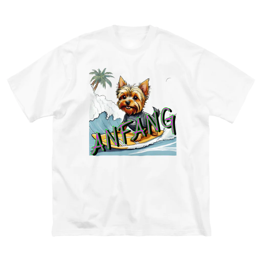 ANFANG のANFANG 波乗りヨーキー Big T-Shirt