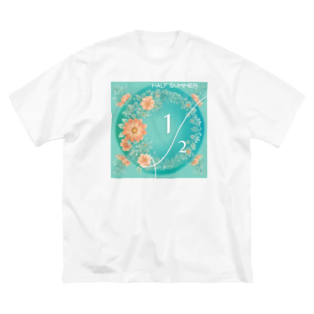 evening-fiveのHALF SUMMER 003 ビッグシルエットTシャツ