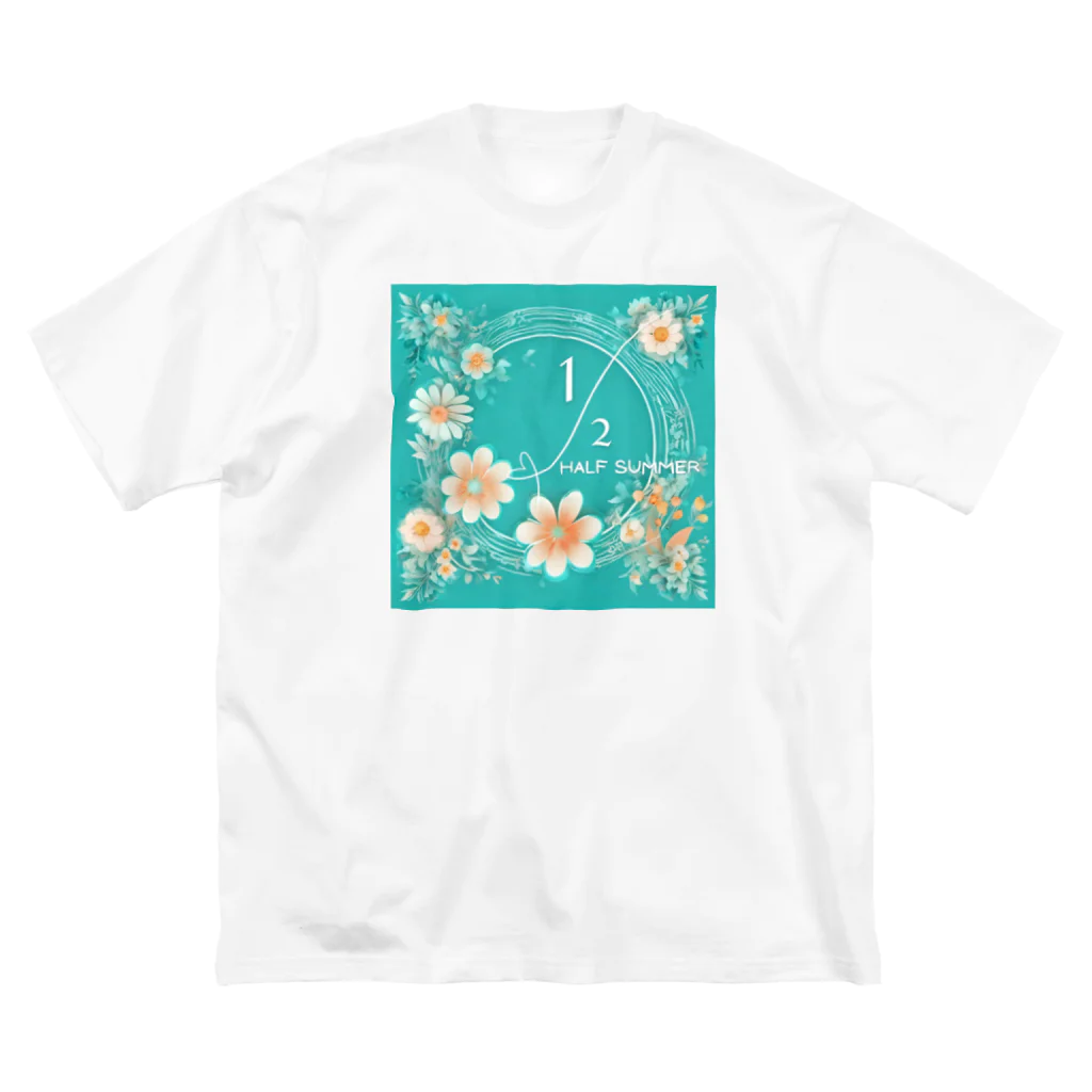 evening-fiveのHALF SUMMER 005 ビッグシルエットTシャツ