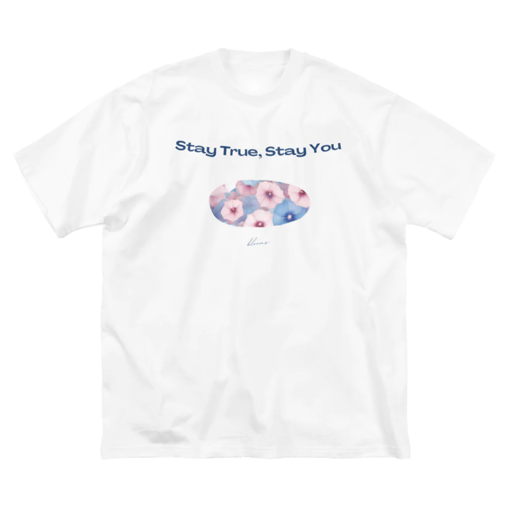 evening-fiveのStay True, Stay You 004 ビッグシルエットTシャツ