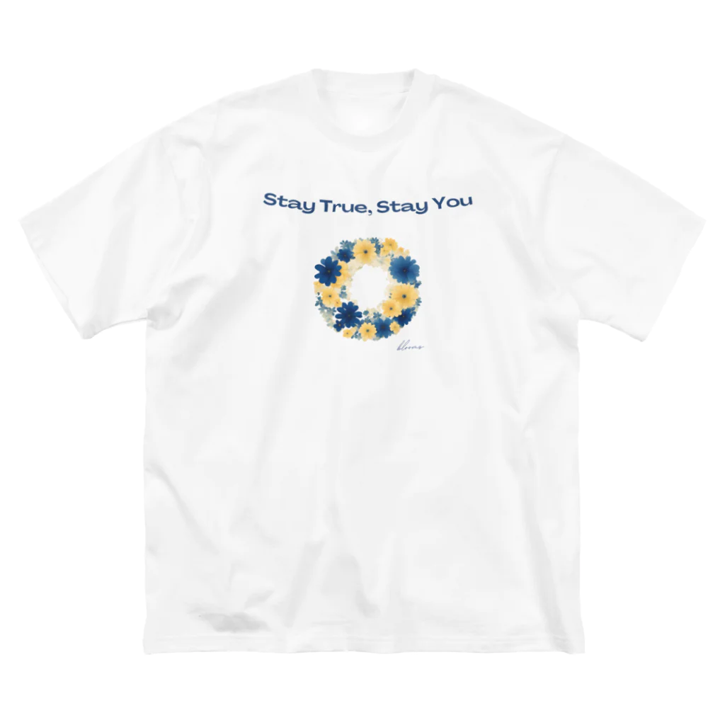 evening-fiveのStay True, Stay You 005 ビッグシルエットTシャツ