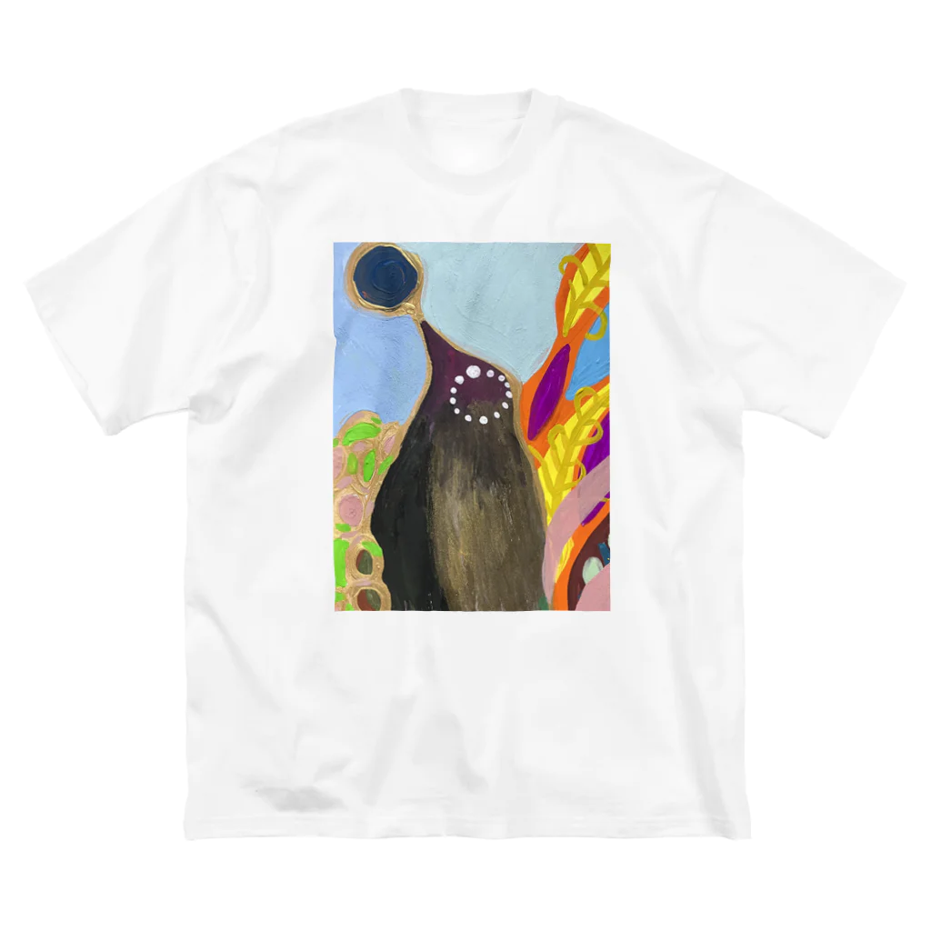 NIL の鳥　 ビッグシルエットTシャツ