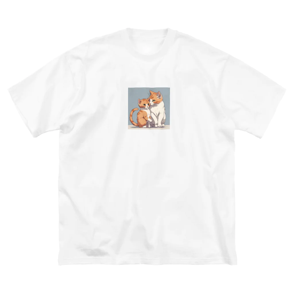 Yu-pirateの親子猫 Big T-Shirt