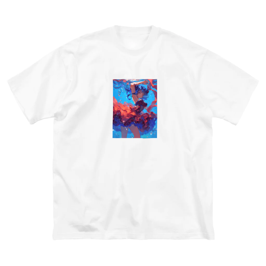 AQUAMETAVERSEの海の中の美ボディ　ラフルール　1859 Big T-Shirt