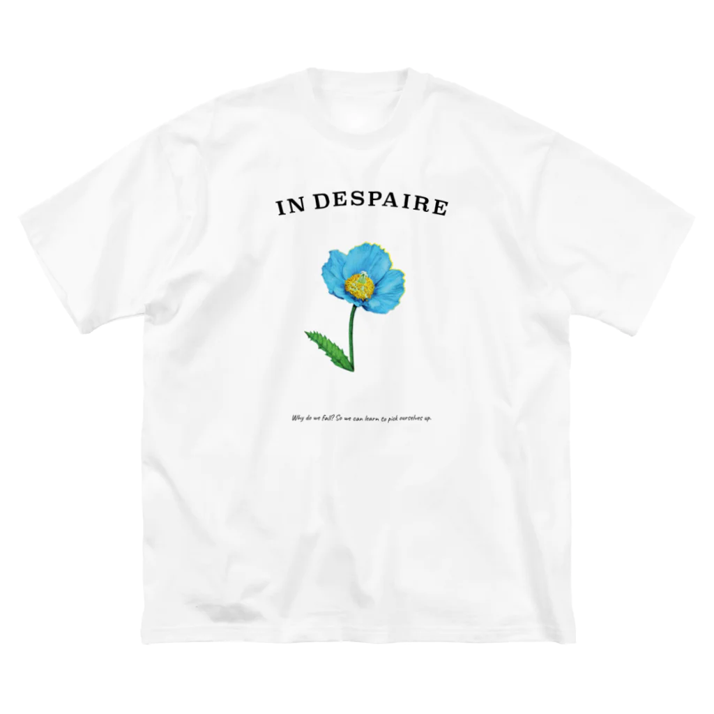 MAiのHimalayan blue poppy ビッグシルエットTシャツ