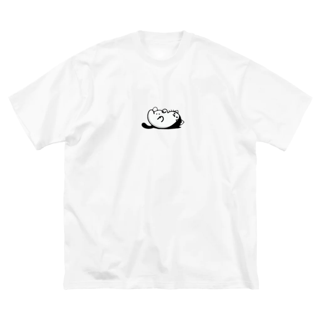 ゆるねこshopのお腹のでてる猫1 Big T-Shirt