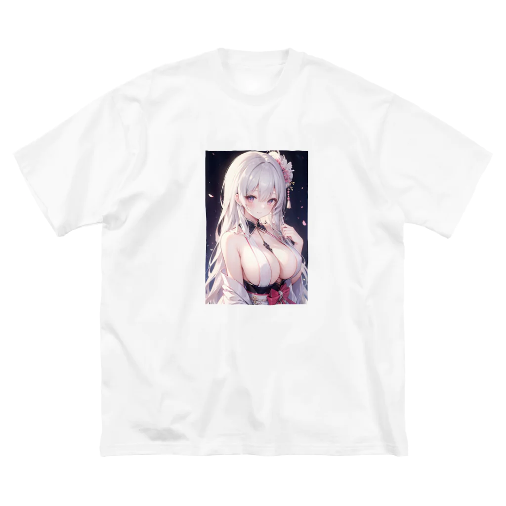 巫女スタぐらむの可愛い天使様 ビッグシルエットTシャツ