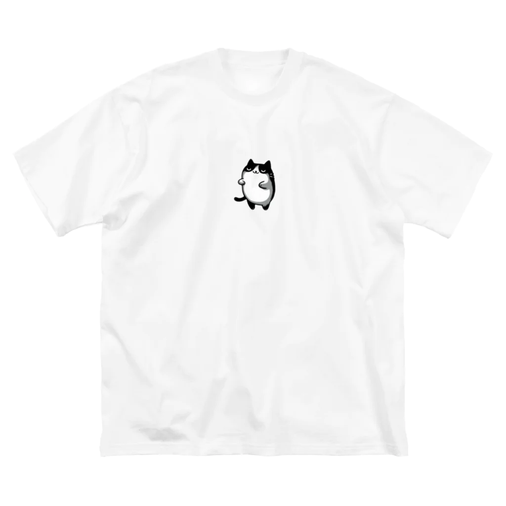 ゆるねこshopのお腹のでてる猫11 Big T-Shirt