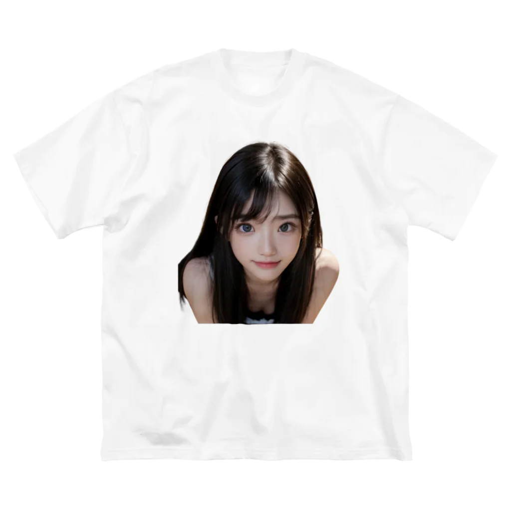 yumi889kiteの瞳の輝き ビッグシルエットTシャツ