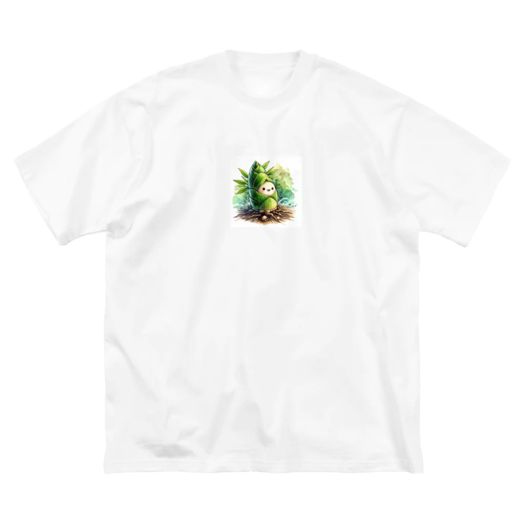 yielanggo007の緑の竹の子 Big T-Shirt