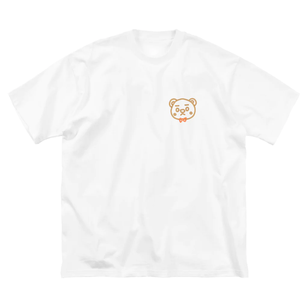 nyan(ΦωΦ)のくままくん ビッグシルエットTシャツ