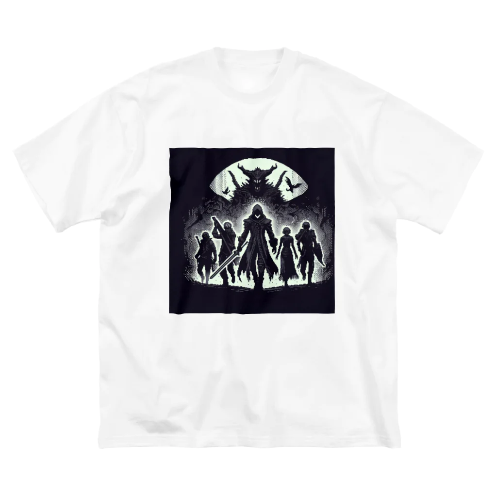 ドット屋のドット絵 5人組 Big T-Shirt