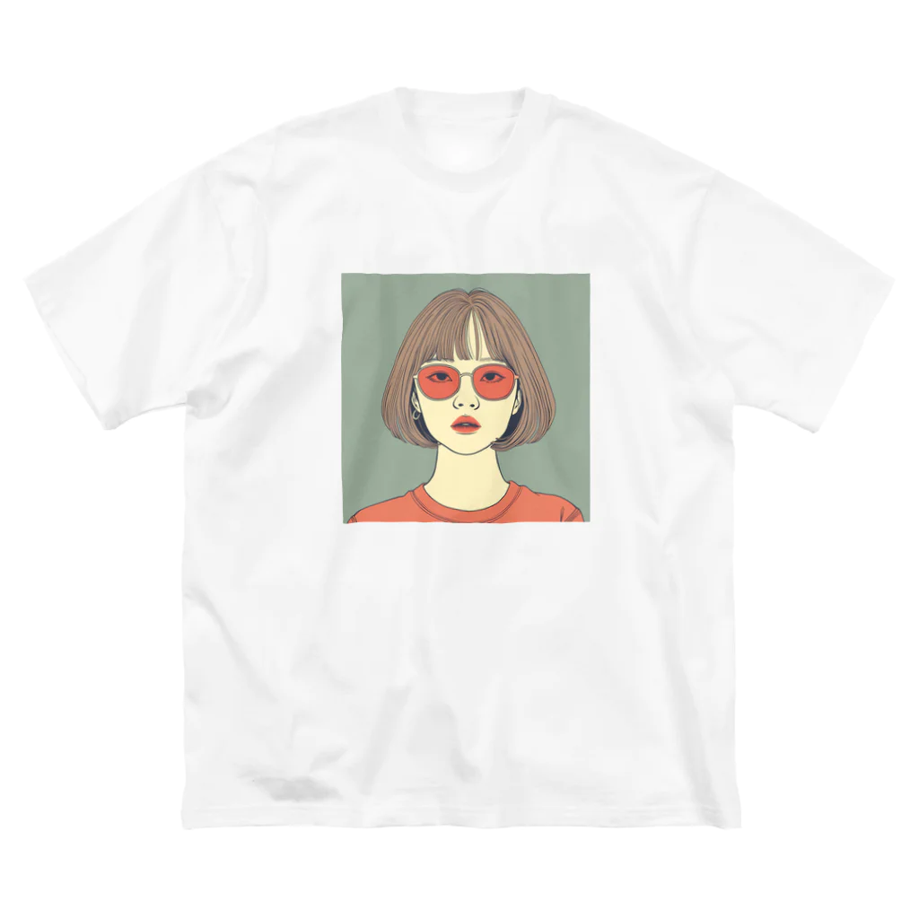  Tokyo City Girls catalogues のCity girl #3 サアヤ ビッグシルエットTシャツ