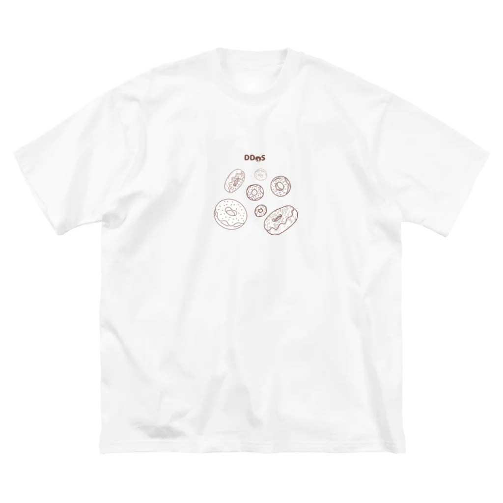 Restart is All You Need.の【DDoS・Hack】DonutDoS攻撃 ビッグシルエットTシャツ