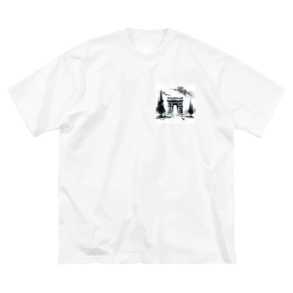 Hey和の凱旋門　世界遺産　日本風 Big T-Shirt