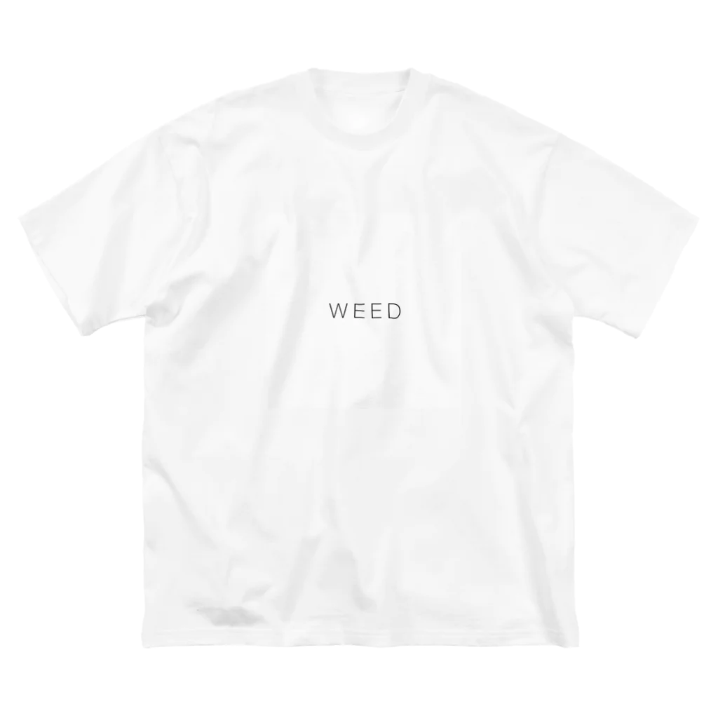 WEED PLANTsのＷＥＥＤ　ＢＩＧT ビッグシルエットTシャツ