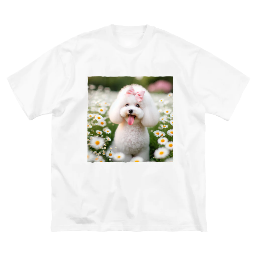 HOSINOKOのプードルのラブちゃん Big T-Shirt