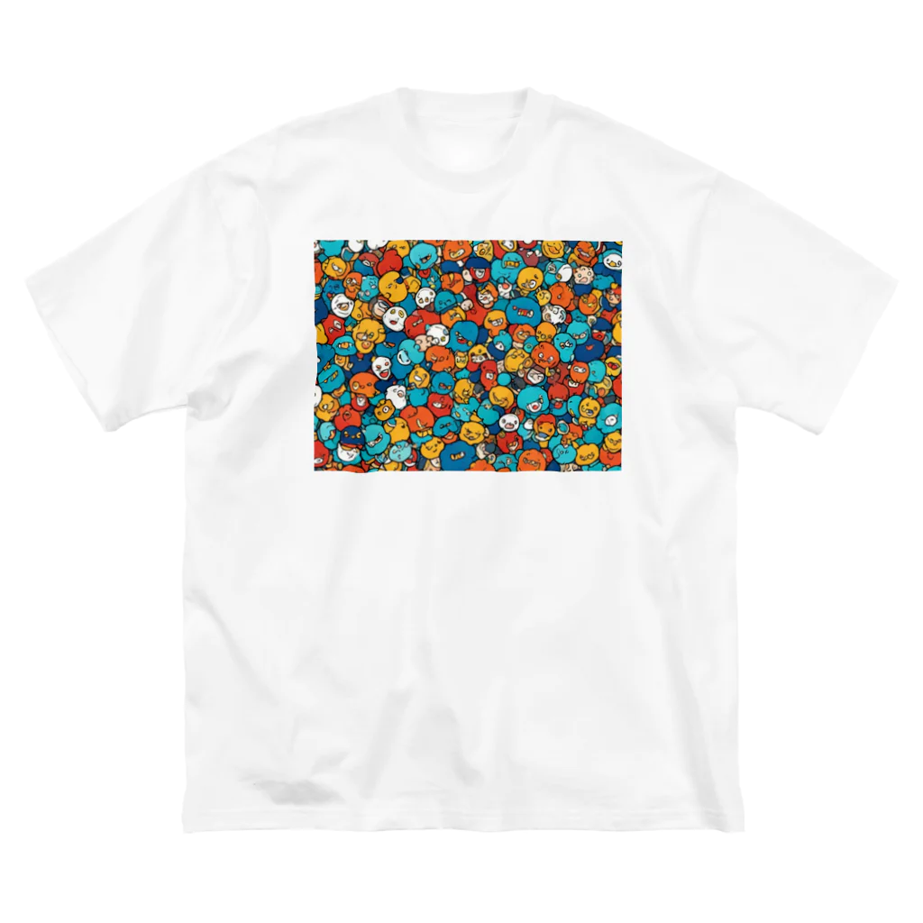 AmphibiusのDesign-003 ビッグシルエットTシャツ