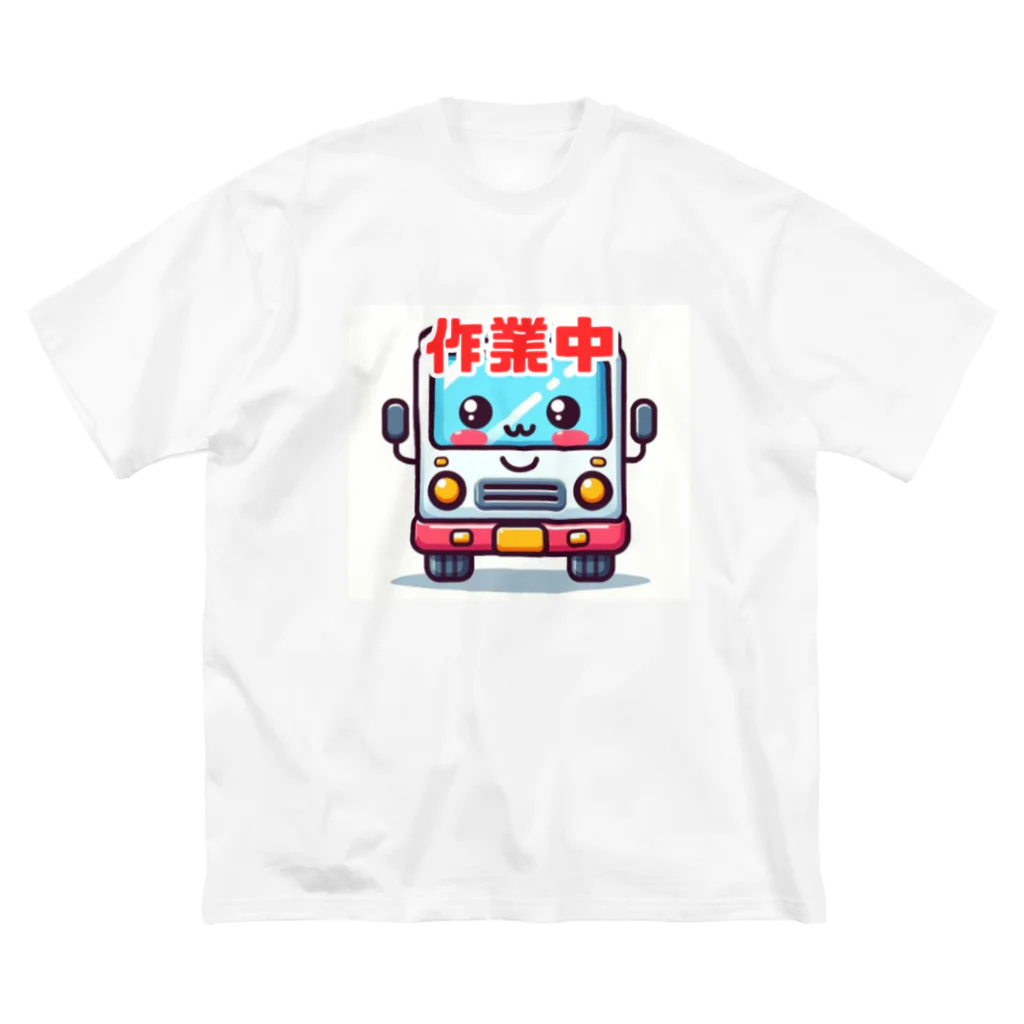 軽貨物の軽貨物くん ビッグシルエットTシャツ