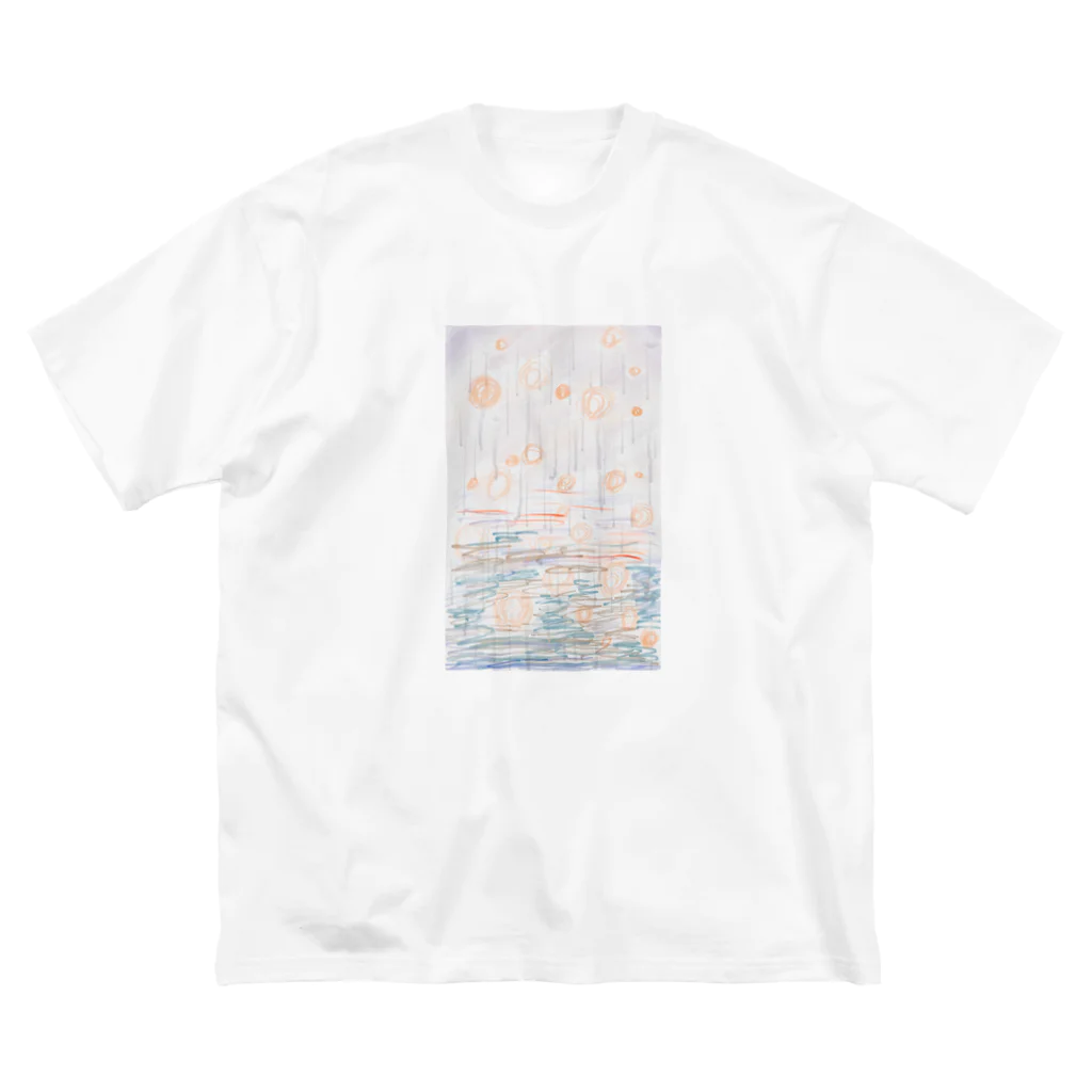 ASHLEY'S atelierのRaindrops ビッグシルエットTシャツ