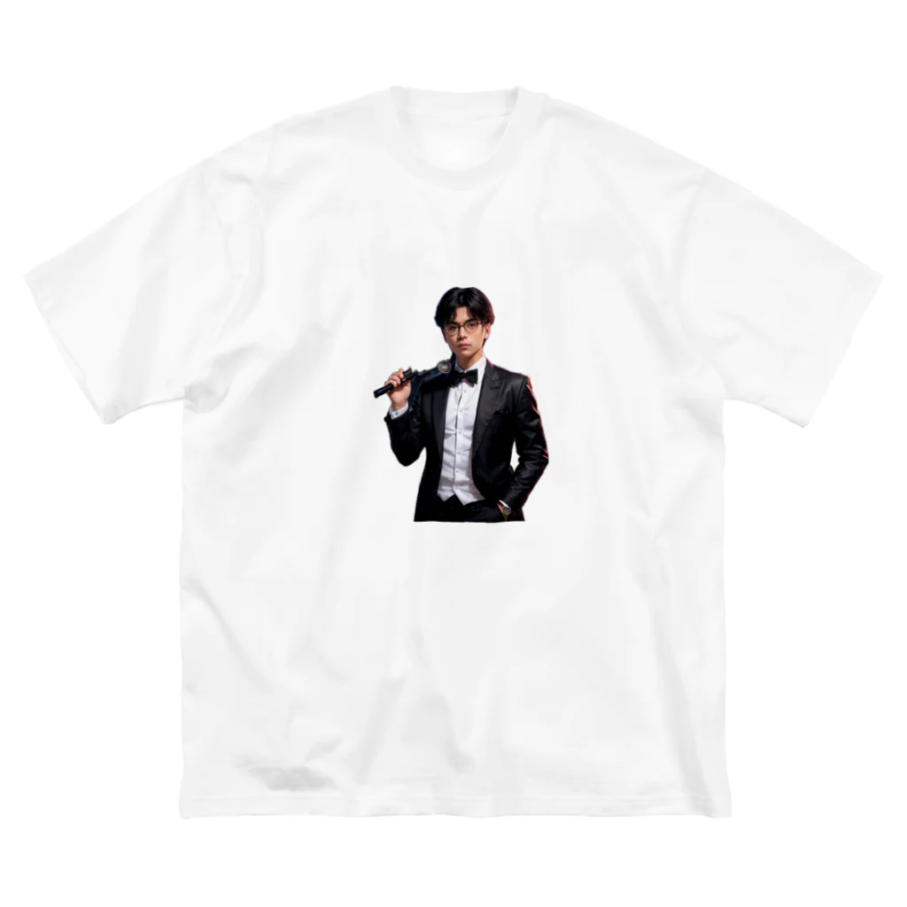 オリジナルグッズショップ KIJITORAの名探偵 Big T-Shirt