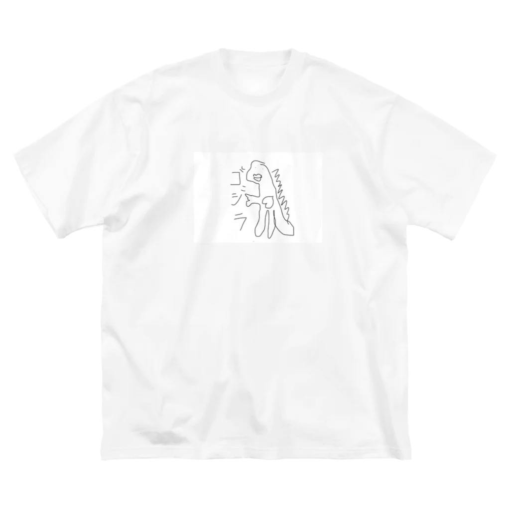 hetaTのhetaTゴジラ Big T-Shirt