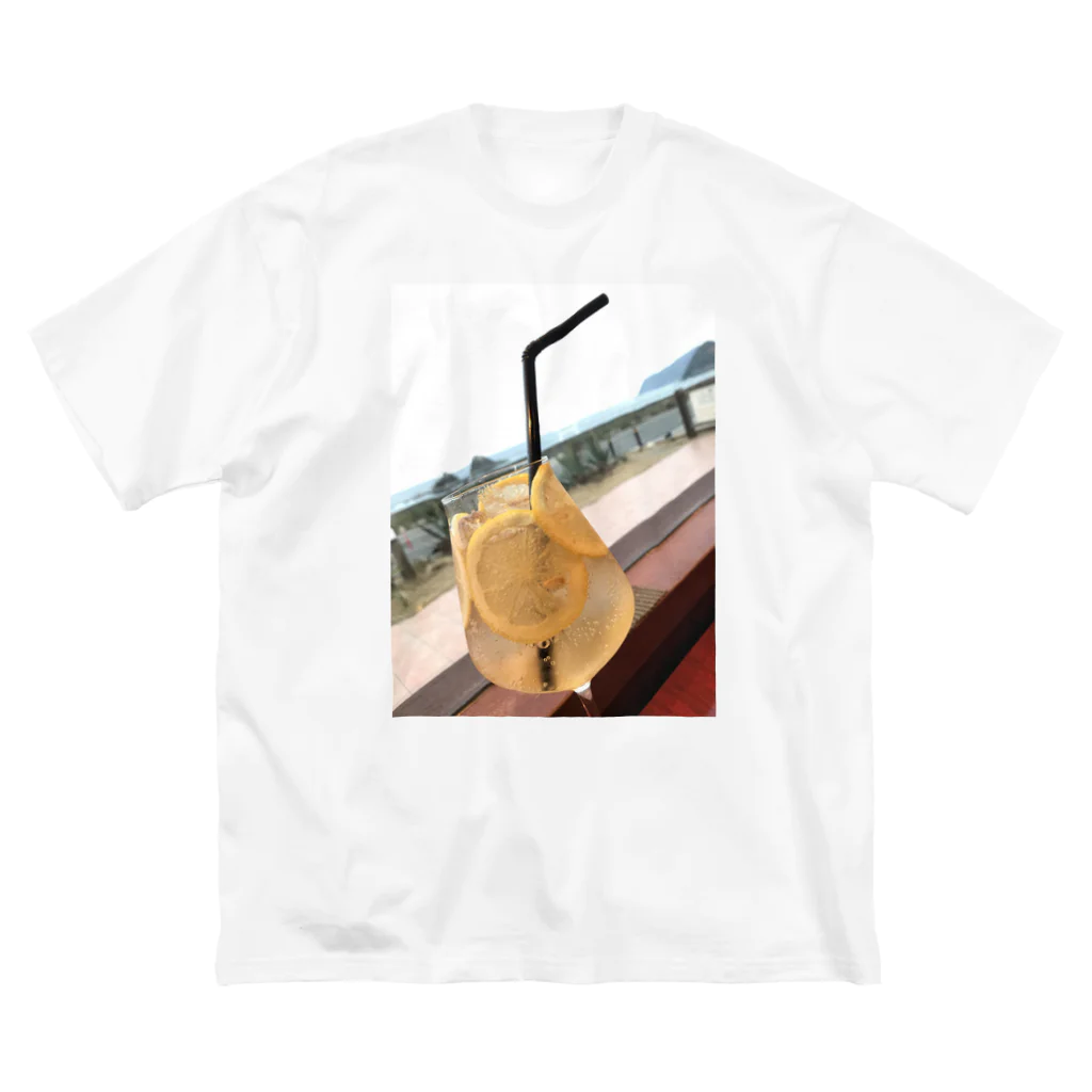 アステルの南国ジュース ビッグシルエットTシャツ