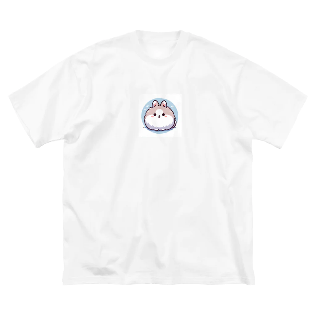 まんまるどうぶつ園のまんまるどうぶつ園 うさぎ ビッグシルエットTシャツ