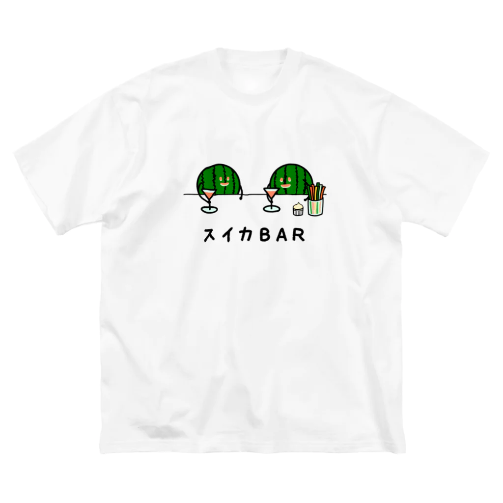 Mrs.Bean/ミセスビーンのスイカBAR ビッグシルエットTシャツ