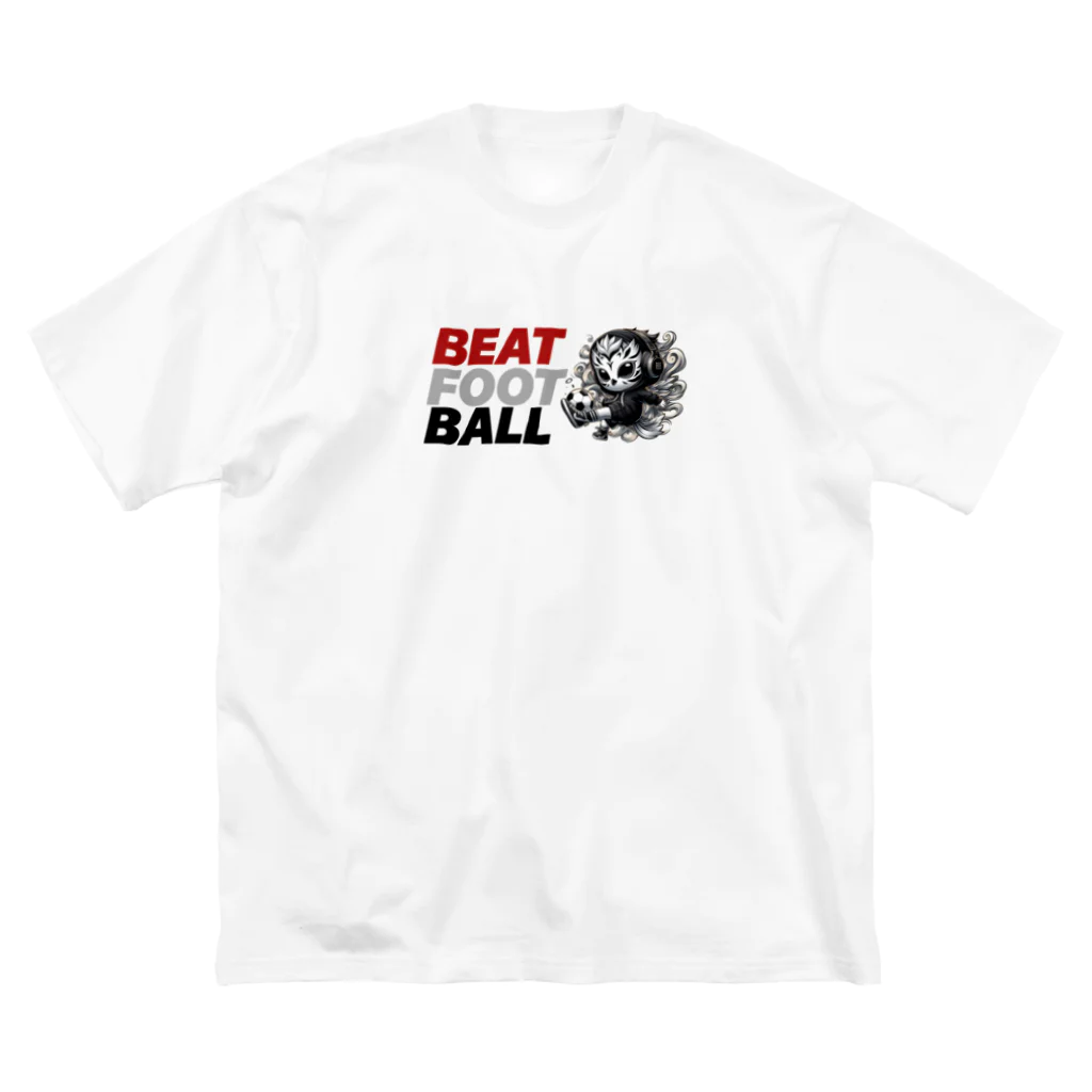 "晴れ"ときどき"開店"のBeat football_"火の鳥0001" ビッグシルエットTシャツ