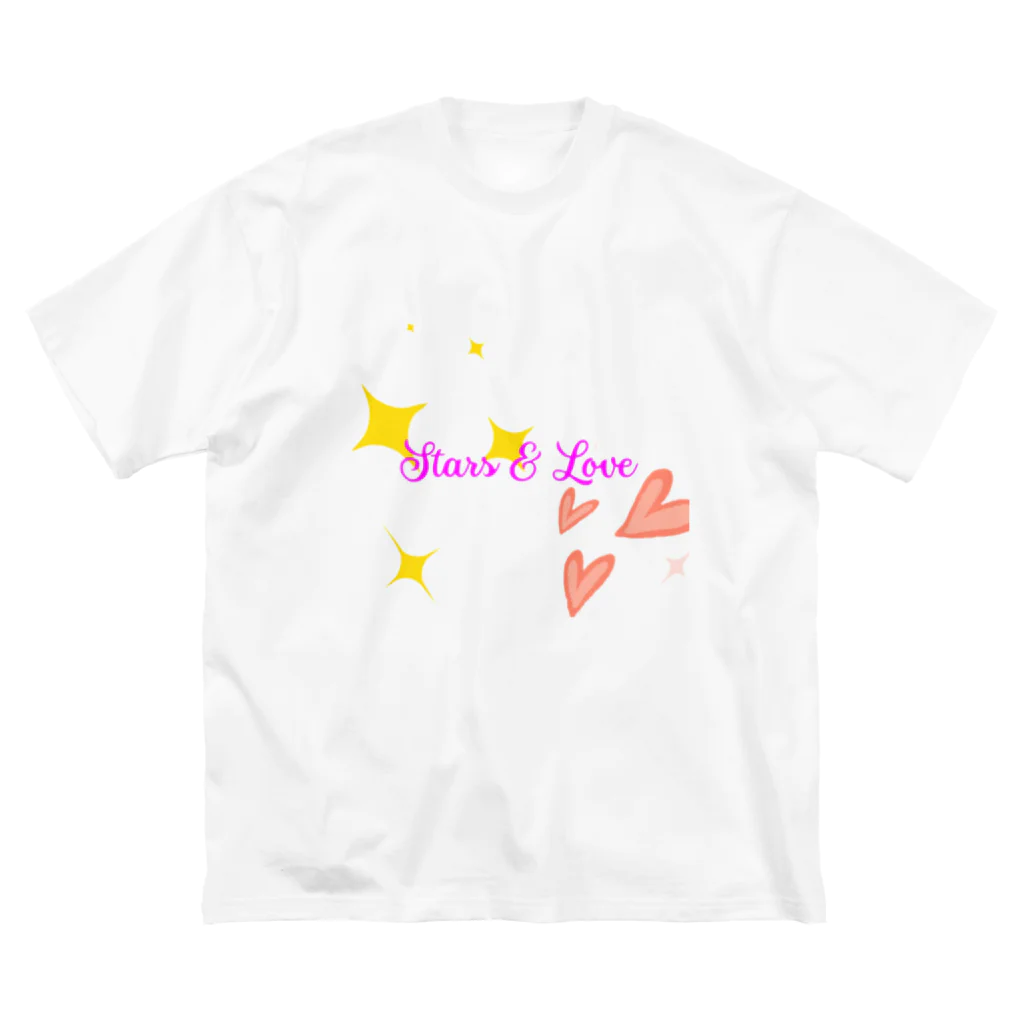 あすたんしょっぷのかわいいロゴふちなしver. ビッグシルエットTシャツ