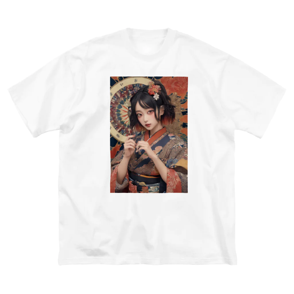 Omaniの浮世絵風美女 Big T-Shirt