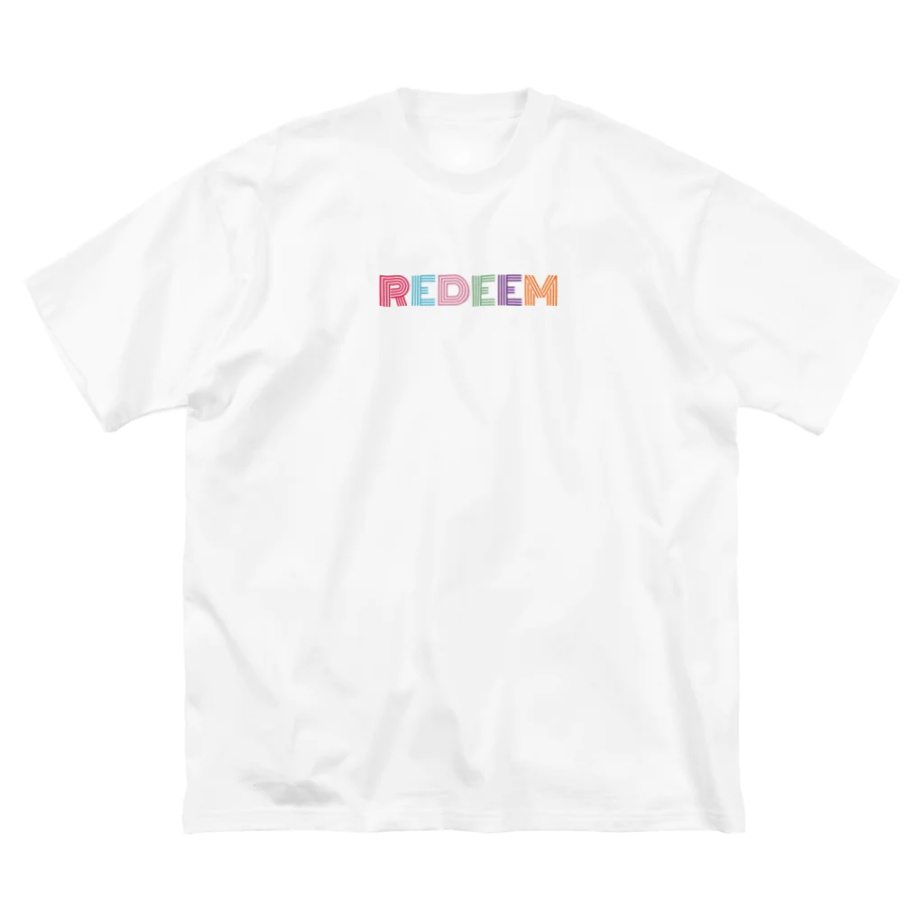 REDEEMのREDEEMレインボー ビッグシルエットTシャツ