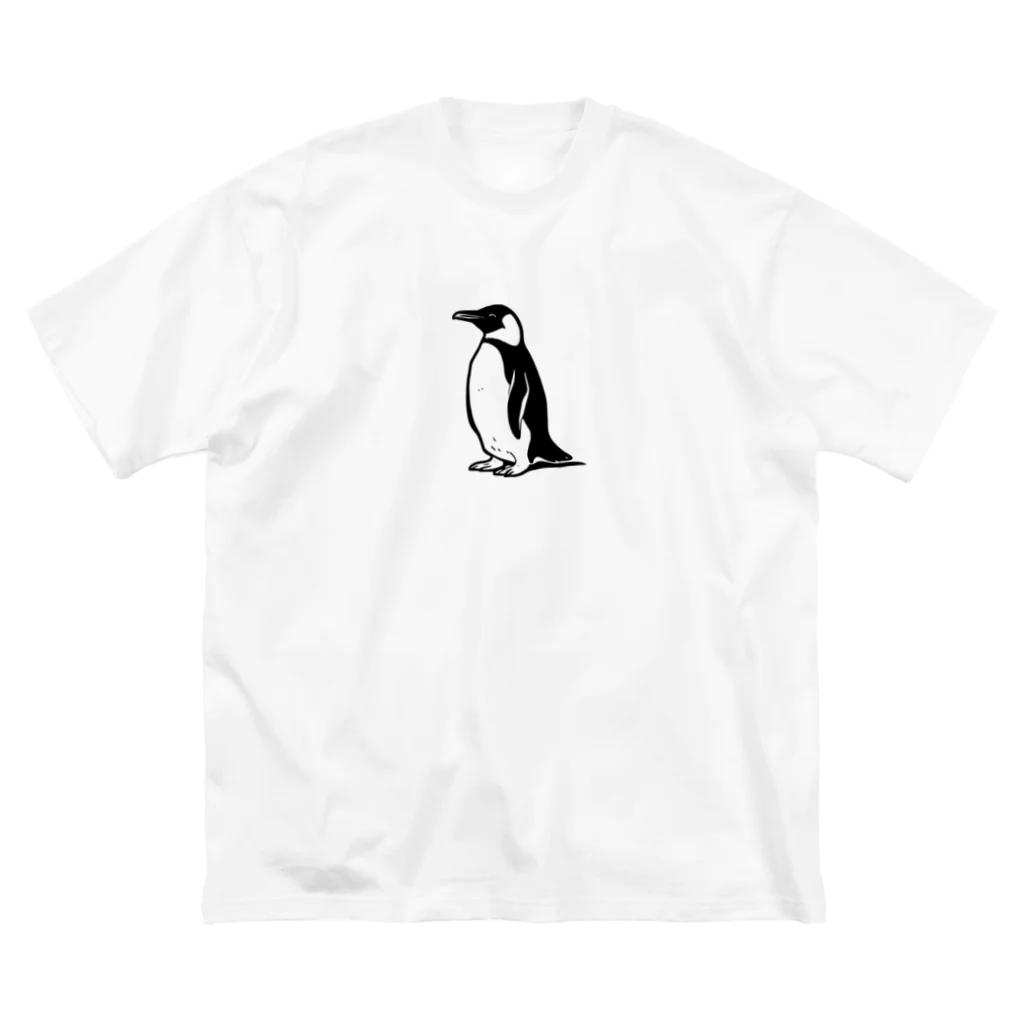 horidesuのペンギンです ビッグシルエットTシャツ