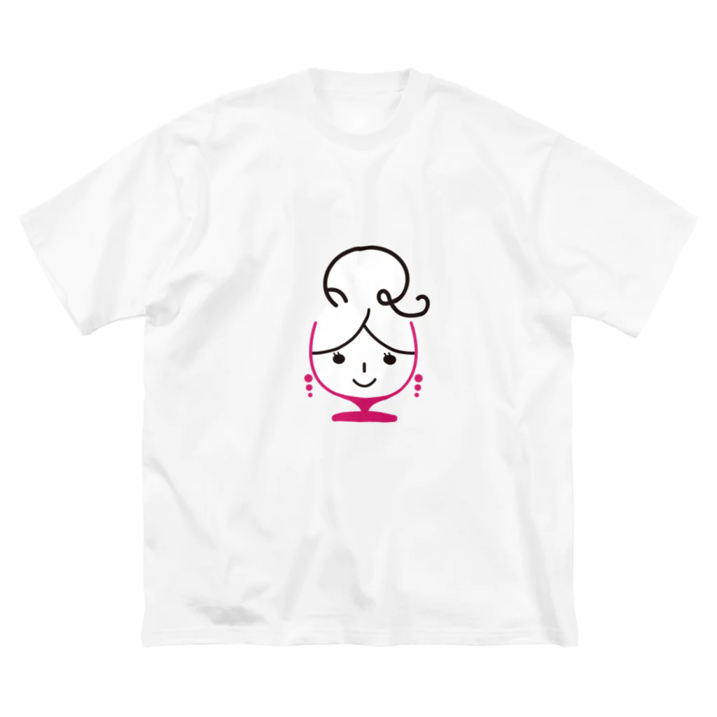 ロゼ活！のロゼ子グッズ ビッグシルエットTシャツ