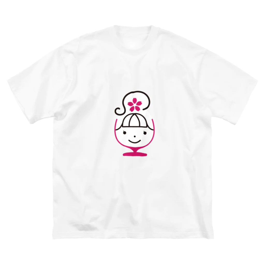 ロゼ活！のさくらグッズ Big T-Shirt